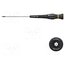 6-666-L Screwdriver: precision; Torx® with protection; T10H; ESD sGvqhGFWxowTAN1k3Q3D9RF8fhIuAZwEJylLw6-j2AE