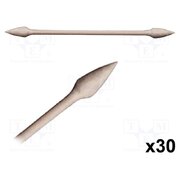 2313-30 Cleaning cloth: cleaning sticks; 30pcs; L: 79.4mm; double-sided sp7q7Roszr3xQjjdrcFTr6zRa2TFLO_kHz_4Xbf9K2U