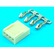 CONNECTOR 4pin Female 2.54mm + contact set