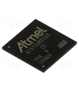 AT91SAM9260B-CU IC: ARM microprocessor; ARM926; 1.65÷1.95VDC; SMD; LFBGA217; PWM: 6 D8F0BZ9_xXUhBGW11fAFzZEAOBJaU6XUoKtvcVbzCFw
