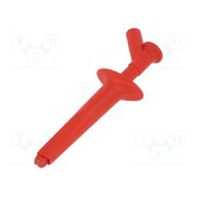 66.9474-22 Clip-on probe; crocodile; 16A; red; brass; Plating: nickel plated IZBwVXr64tXUMrF6XUTCGxb8ZZzSiIe0LBmqyfSI04Q