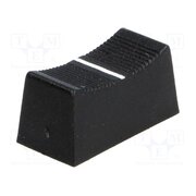 CS1 TYPE A BLACK Knob; slider; black; 23x11x11mm; Width shaft 4mm; plastic ERr71sdktpQpR8GfGohWj6lgUNmPuKU2h_bzLtDXqTg