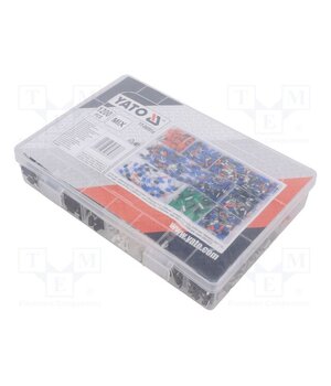 YT-068914 Kit: bootlace ferrules; insulated; crimped; for cable; 1200pcs. nldqTJWqaz5J_gUeCnZvm-uHktJa3Oq9s1tOBHI2Vs0