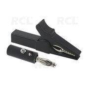 KROKODILA SKAVAS 55 mm + AIZBĀZNI „banāna” forma, ø4 mm, melna

 CKR076.jpg