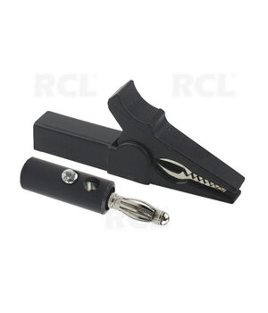 KROKODILA SKAVAS 55 mm + AIZBĀZNI „banāna” forma, ø4 mm, melna

 CKR076.jpg