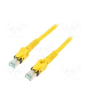 09488485745100 Patch cord; S/FTP; 6a; stranded; Cu; 10m; PUR; yellow; 27AWG; Cores: 8 K5cb0EZ2ap7FxHZESWdiFWc6egDBh1xKmQSdqbwv81w