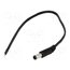 DC.CAB.2600.0300 Cable; 2x0.5mm2; wires,DC 5,5/2,5 plug; straight; black; 3m mRDWwCbPZcUCx5MfxVHUWHiuMYkkDAVWp7Y0WfY_KcU