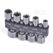 Set of wrenches - sockets 5-13mm, 9pcs