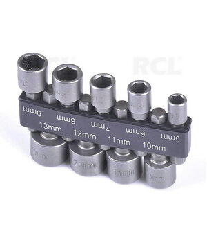 Atgriežņu komplekts - uzgaļi 5-13 mm, 9 gab.

 IRATA09.jpg