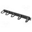 AK-1203-B Cable organizer; 1U; black; Standard: 19" QAgZPTKRwH-kYrpQ0T9aZM_jiwnUsdc81mOTyd5gWIo