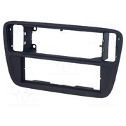 281340-07 Radio frame; Seat,VW,Škoda; 1 DIN; black 1wSX-gtJiOAL5jFzJC8Mt5rRoEQO2C9Miy686EATTRo