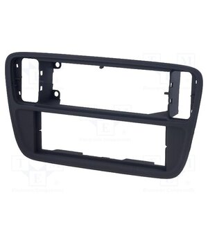281340-07 Radio frame; Seat,VW,Škoda; 1 DIN; black 1wSX-gtJiOAL5jFzJC8Mt5rRoEQO2C9Miy686EATTRo