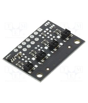 QTRX-MD-04A REFLECTANCE SENSOR ARRAY Sensor: distance; reflective; 2.9÷5.5VDC; analog; Ch: 4; 29x20mm; MD GX8Hzdgc5gbdx9u3CRopu_0FxFdnwMKp6CkrdwnhEEA