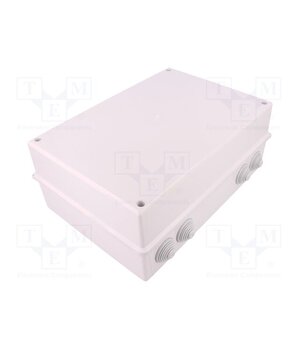 0253-00 Enclosure: junction box; X: 214mm; Y: 303mm; Z: 123mm; ABS; IP55 lIu0GWMKF6a95EEKWRdxHIkQFUVDhTTlf1AYv-9Bmzs