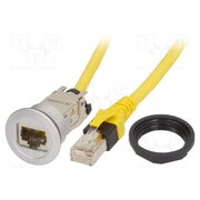 09454521511 RJ45 socket; 22mm; har-port; -25÷70°C; Ø22.3mm; IP20; silver hn14QWBxeAffWWAtDDN7daOpE1ogwNS4eZNuPn3XpFo