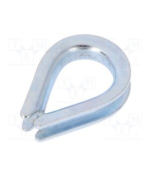 KU.3 Thimble for rope; steel; for rope; Ørope: 3mm; zinc; DIN 6899B Xuv4hEQnLZm74LqMcQ7sWBCAhTnNfYxH-u-6pivy-Hg