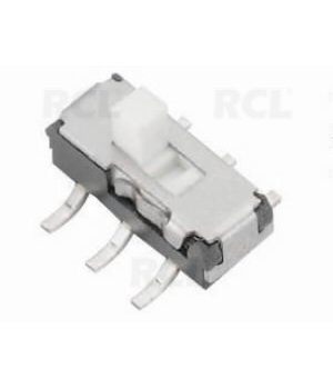 Slīdnis SMD 2 pozīcijas, 0,3 A/6 VDC, ON-ON

 CPR295.jpg