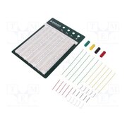 SOLDERLESS BREADBOARD KIT LARGE Prototype board; Board: solderless 2R7MVihaXzz7tZnYnV-qWrCpzry6da3dr6zH_OuHU78