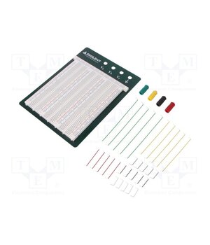 SOLDERLESS BREADBOARD KIT LARGE Prototype board; Board: solderless 2R7MVihaXzz7tZnYnV-qWrCpzry6da3dr6zH_OuHU78