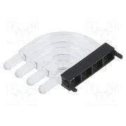 1279.1001 Fiber for LED; Ø3mm; No.of mod: 4; round; Front: convex AN8NByDNbYez233yM1-Dqf6wtRUPKoq0VfbrCXpas4s