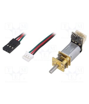 DFR0399 Motor: DC; with gearbox,with driver; 3.5÷8VDC; Shaft: D spring qkF-PpbJ0j-BkSwxKQr_4_CuIkR_i9rqdtRAfKG29QI