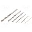 0000100606100 Drill set; for metal; high speed steel cobalt HSS-E; 6pcs. DLy5jnegL4jWGZBfn19zpW8u30PiUr0nXuXN2ZrTUZc
