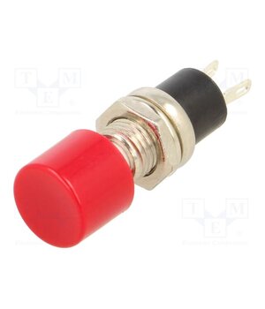 PS1024ALRED Switch: push-button; Pos: 2; SPST-NO; 1.5A/250VAC; red; on panel AriipeQSCaAwEMUZPVGsAh-KjqMC_crE7pnNXS_t2zc
