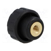 6331 Knob; Ø: 16mm; Int.thread: M4; 10mm; H: 13mm; polyamide mgDheAgmSIFJF8PFk_Tj-01Gni6uompsyd9PJbdqeuI