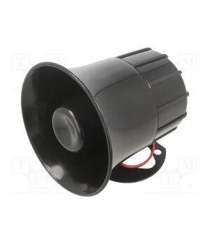 SPD1-1 1T/20W Sound transducer: siren; dynamic; 1 tone; 12VDC; 1300mA; Ø: 105mm WExwp3MVb-euDnyykVerPSJ05Tlt81yf3sgE60Q9F0I