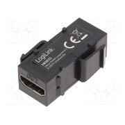NK0033 Coupler; socket; female x2; HDMI socket x2; repeater; gold-plated xOfDn38NagDLQWhT5QOD9oPlsGL6CQA0mX1kSTE3kUE