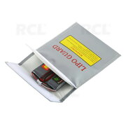 Ugunsdroša, sprādziendroša LiPo baterijas drošības aploksne, 230 x 300 mm

 IDK0603.jpg