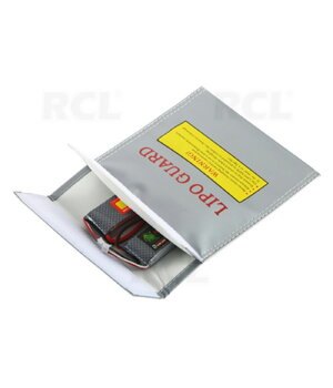 Ugunsdroša, sprādziendroša LiPo baterijas drošības aploksne, 230 x 300 mm

 IDK0603.jpg