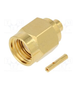 132101RP Connector: RP-SMA; plug; reverse,female; straight; 50Ω; soldering smI7jdAa7QZtS4KoB4SbsQ9OggSnOuNSCLN-HkAVwNM