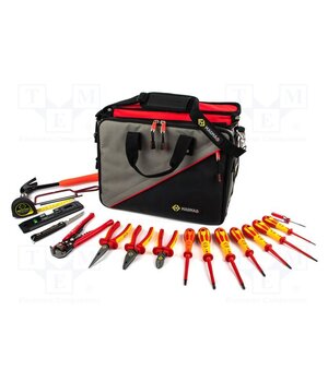 T5982 Tools set: general purpose; 18pcs. Zt4IRM7XAIOTWE3eQ76STmvZLkeaLLRISLHAqR5jyQU