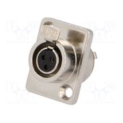 MXLR-3G-C Connector: XLR mini; socket; female; PIN: 3; soldering kwA6V-6gt5Z6rUFteXm7a1o3uu8eKaA5Tkew0yojd_8