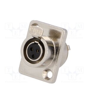 MXLR-3G-C Connector: XLR mini; socket; female; PIN: 3; soldering kwA6V-6gt5Z6rUFteXm7a1o3uu8eKaA5Tkew0yojd_8