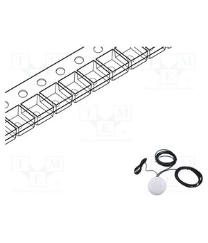SMD-W-3C3C2C-WHT-180 Antenna; GPS,RF; 4dBi; 50Ω; 4.9Hz÷6GHz; RP-SMA LmrL2kgUP5gIZUPY2JJsYudlYPIH0z5u1-jfB0rSLZU