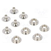 067-1006 Male press stud; ESD; 5pcs; Application: designed for ESD mats RYxXXENG8fFOhDMMNebsDXykZ6Dwj1KVLFJ2sz3bmEQ