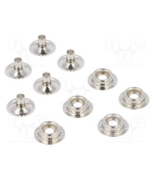 067-1006 Male press stud; ESD; 5pcs; Application: designed for ESD mats RYxXXENG8fFOhDMMNebsDXykZ6Dwj1KVLFJ2sz3bmEQ