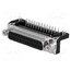 09663526613 Connector: D-Sub; PIN: 25; socket; female; on PCBs; angled 90°; THT t9nKsaZI2iUkORwfY7Y64vN1LrGHzdkFnt6IX2ejk7w