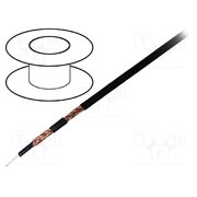 MRG1781.0050 Wire: coaxial; RG178; 1x30AWG; stranded; CCS; PVC; black; 50m; 164ft MKXiDKfH8M9xfrOwnMFL2Uil0ycTjHj4mTMkpebDBlE