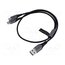 CQOHD Cable; USB 2.0; USB A plug,USB C plug x2; nickel plated; 1m; 60W rdEhPI7jJIIwbPgNE_o56cyvZmQt8BdltW-Ig945JaU