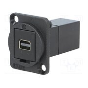 CP30202 Coupler; mini DisplayPort socket,both sides; FT; 19x24mm 97TnaPjKJHWrJkl8ziOPOBmDY3MHuacPDKJ65rsoWSM