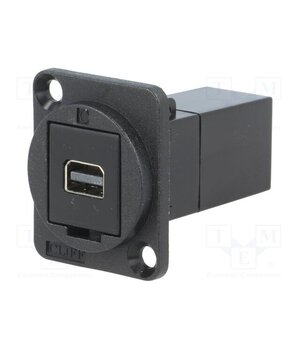 CP30202 Coupler; mini DisplayPort socket,both sides; FT; 19x24mm 97TnaPjKJHWrJkl8ziOPOBmDY3MHuacPDKJ65rsoWSM