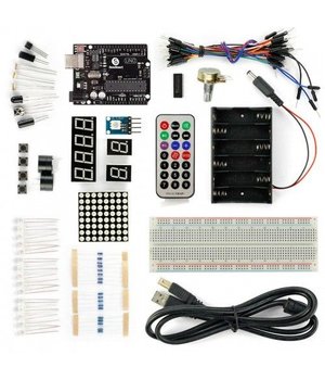 ARDUINO MODUĻIS Pamata sākuma komplekts UNO R3 (analogs)

 ABRSTARTR3.jpg