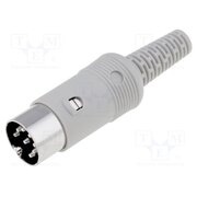 930298517 MAS 80 S GRAU Connector: DIN; plug; male; PIN: 8; 262°; straight; for cable q7V4sEVN867hc-hdFV6mdizMvaFXfySc-FXcQxNobh0