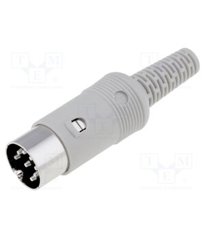 930298517 MAS 80 S GRAU Connector: DIN; plug; male; PIN: 8; 262°; straight; for cable q7V4sEVN867hc-hdFV6mdizMvaFXfySc-FXcQxNobh0