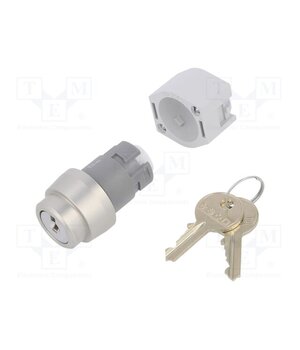 704.121.0 Switch: rotary with key; 22mm; Stabl.pos: 2; silver; none; IP65 k6nh6lc9rfl1GMLsvl82VwBrIMaGbYH3i7JrUqBT-mU