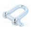 SK20 Dee shackle; steel; for rope; zinc; 20mm cteRLJpXlf_c-1WdbnQlXD3KNyfr2YDC-WpDZ3NYfQs
