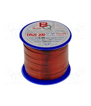 DN2E0.90/0.25 Coil wire; double coated enamelled; 0.9mm; 0.25kg; -65÷200°C 555QyH8h1LT_rC7wT4BMks-N4XIv3kZjeAuHqTlMiss